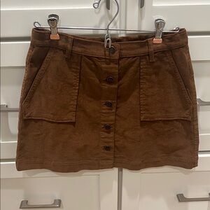 Crewcuts NWT corduroy button skirt